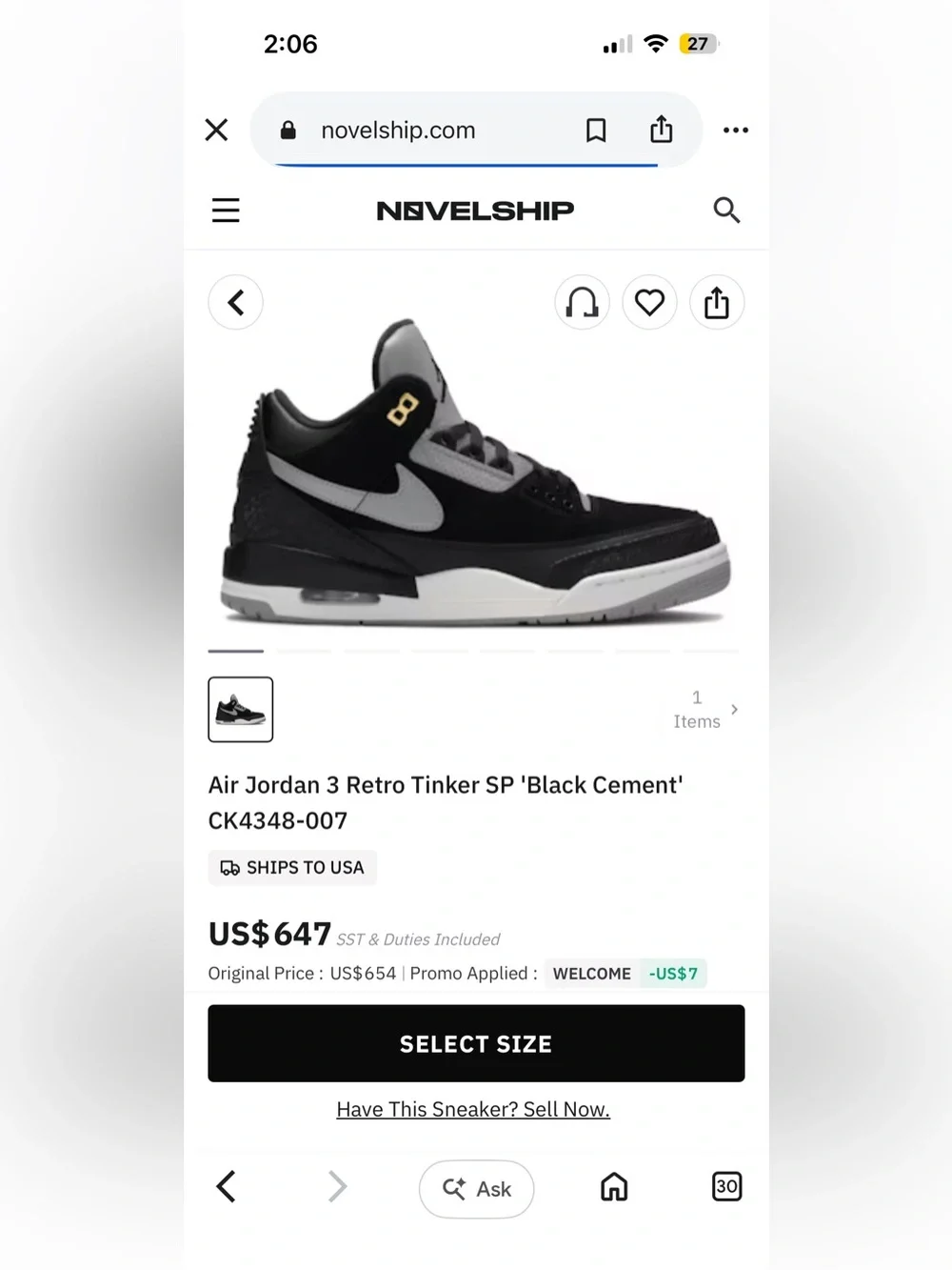Jordan new box